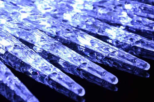 led svítící rampouchy - 10 ks